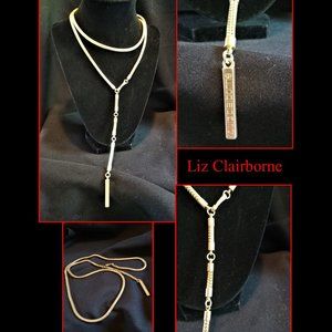 ***SOLD*** Vintage Liz Claiborne gold link belt or necklace